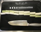 鶏腿葱炒め作り方6写真