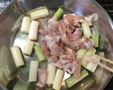 鶏腿葱炒め作り方14写真