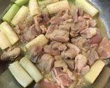 鶏腿葱炒め作り方17写真
