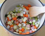 ポポロ プチマカであったかミネストローネ♪作り方4写真