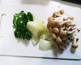 親子丼風☆簡単のっけオム丼＊作り方1写真