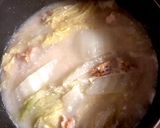 白菜と帆立のシチュー作り方6写真