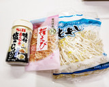 油なし☆モヤシと桜エビの塩・胡椒炒め作り方1写真