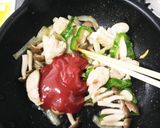 親子丼風☆簡単のっけオム丼＊作り方4写真