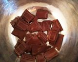 苺のチョコチーズタルトValentine作り方3写真