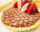 苺のチョコチーズタルトValentine作り方8写真