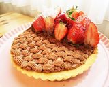 苺のチョコチーズタルトValentine作り方11写真