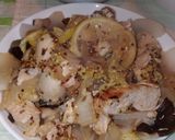 粒マスタードと胸肉のレモン蒸し作り方6写真