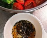 菜の花トマトごま塩和え作り方2写真