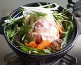 豚肉の山盛りタワーすき焼き作り方6写真