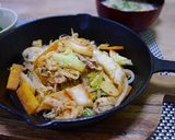エリンギ入り豚キムチ作り方5写真