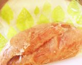 簡単☆フライパンでほったらかし鶏ハム☆作り方3写真