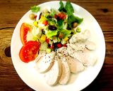 簡単☆フライパンでほったらかし鶏ハム☆作り方6写真
