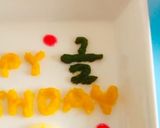 お祝い＊離乳食！ハーフバースデープレート作り方6写真