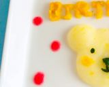 お祝い＊離乳食！ハーフバースデープレート作り方8写真