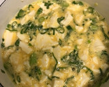 豆腐と卵とネギのお好み焼き風作り方3写真
