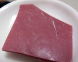ルビーチョコとくるみの甘塩トースト作り方3写真