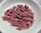 ルビーチョコとくるみの甘塩トースト作り方1写真