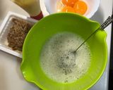 納豆マヨで美味しいふわふわ卵焼き作り方1写真