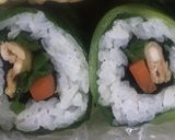 恵方巻き サラダ菜巻き作り方7写真