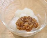 介護食 やわらか鶏のなめ茸おろし作り方4写真