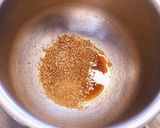 簡単ほうれん草の胡麻和え作り方1写真