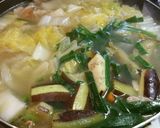 だしが効いてる肉やさいうどん♪作り方12写真