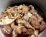お家 肉うどん きつねも入れて贅沢に！作り方2写真