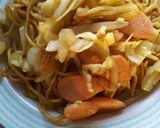 キャベツたっぷりオム焼きそば作り方4写真