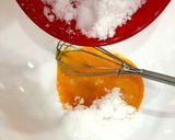 白ゴマたっぷりしっとりシフォンケーキ17作り方3写真