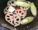 ネギと蓮根アッサリ煮作り方1写真