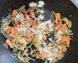 鮭とほうれん草と玉ねぎのクリーム煮作り方5写真