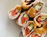 チーズが香る♡茄子とトマトの豚巻き作り方7写真