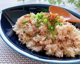 残った餃子のたねで★簡単チャーハン作り方5写真