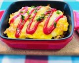 濃厚♬焼きオムチーズカレー作り方10写真