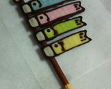 ☆子供の日に！ポッキーで鯉のぼり☆作り方5写真