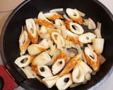 お弁当にも♪ちくわのお好み焼き風炒め作り方4写真