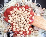 鯖水煮缶と大豆缶の簡単★トマト煮込み作り方4写真
