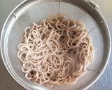 天ぷら煮込み蕎麦作り方1写真