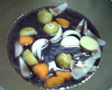 翌日ＯＫ★牛薄切り肉の赤ワイン煮作り方5写真