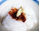 簡単♪ミネストローネ風スープオムライス作り方1写真