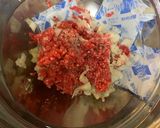 簡単！肉肉なチーズin＆onハンバーグ作り方2写真