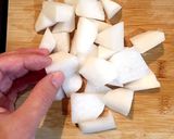 牛肉と大根のオイスター煮込み作り方1写真