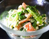 レンジ3分半！かぶの葉のごま和え作り方9写真