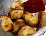里芋のしょうが味噌和え作り方5写真