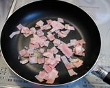 食感を楽しむ♫　豆苗のミモザサラダ風作り方4写真