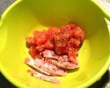 バレンタインオムライス作り方6写真