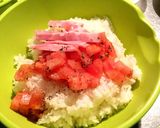 バレンタインオムライス作り方7写真