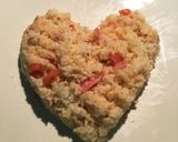 バレンタインオムライス作り方9写真