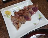 柚子塩で頂く✨牛肩ロースの粉山椒たたき作り方4写真